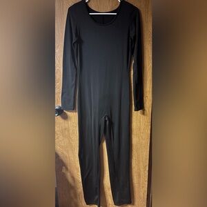Black Long Sleeve Jumpsuit